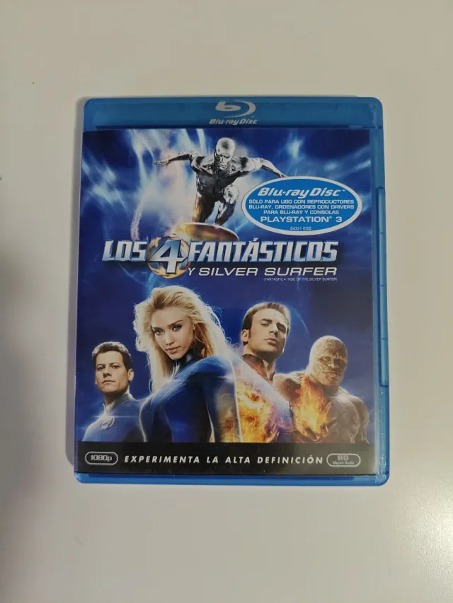 Blu-ray Los 4 Fantásticos y Silver Surfer