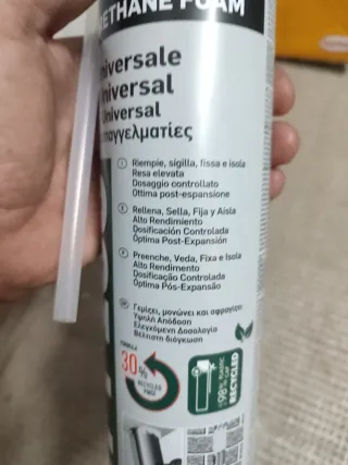 Espuma Poliuretano Pattex PF100 Universal