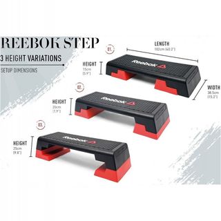 Step Bench Reebok Deck Nuovo di zecca