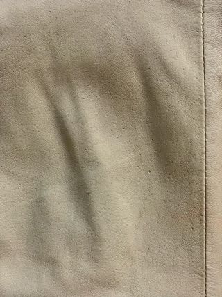 Chaqueta Biker Piel Zara Beige