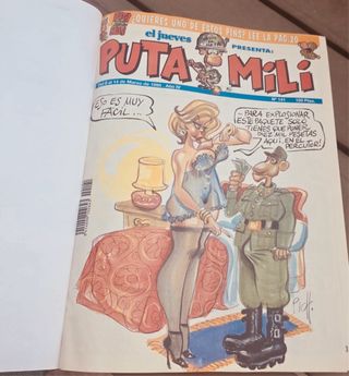 Colección completa cómic Puta Mili