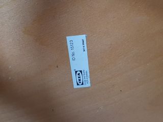 Silla de madera IKEA