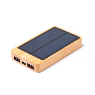 Batería Externa Solar 4000mAh Madera