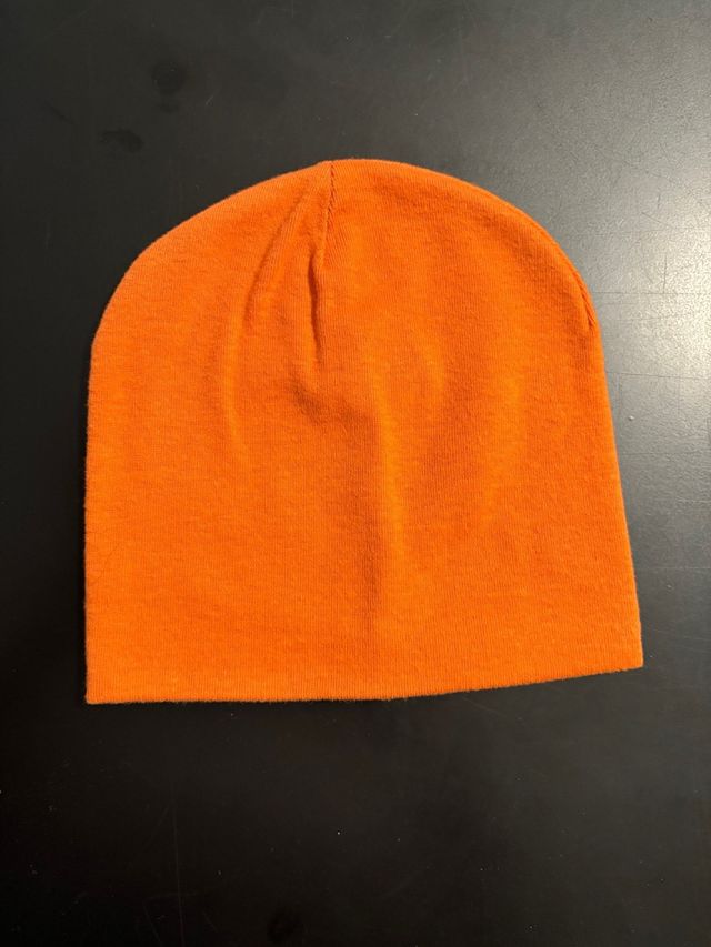 Cappellino cotone arancione 2/3 anni
