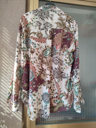 Camicia donna fantasia floreale Reserved