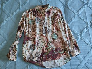 Camicia donna fantasia floreale Reserved