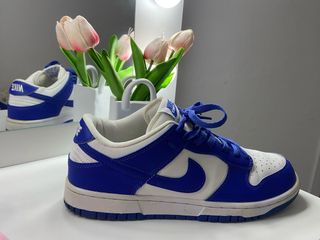 Zapatillas Nike Dunk Low Azul y Blanco