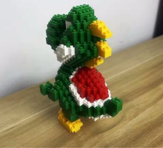 Figura Yoshi Bloques Construcción