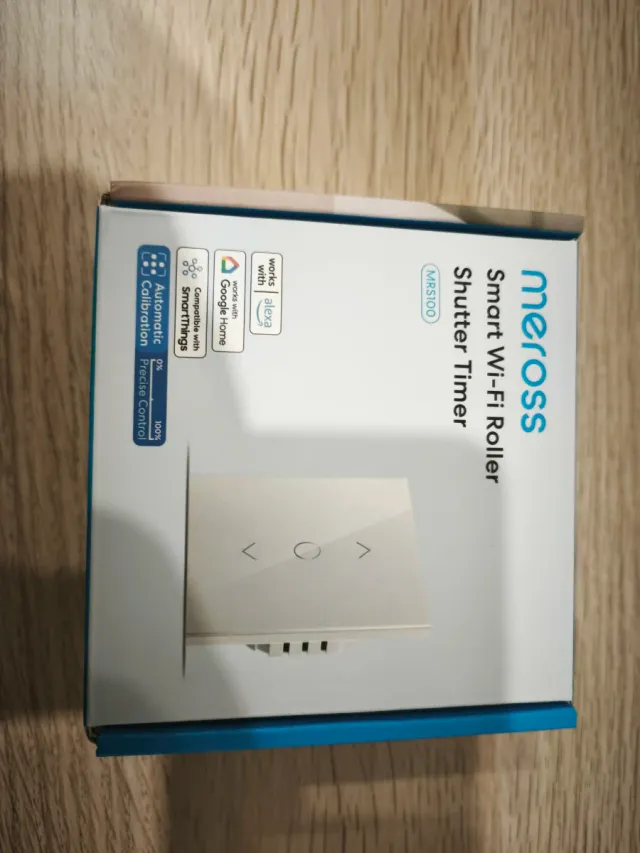 Interruptor wifi y tactil para persianas