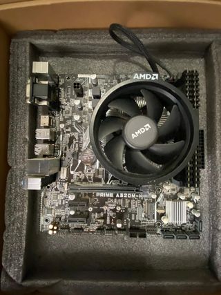 ASUS PRIME A320M-K scheda madre + CPU AMD