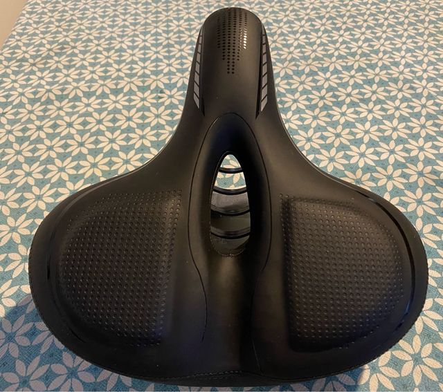 Sillín de Bicicleta Negro Cómodo