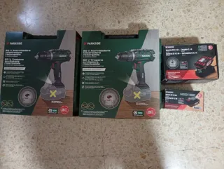 Parkside 20V Taladro Atornillador + Cargador