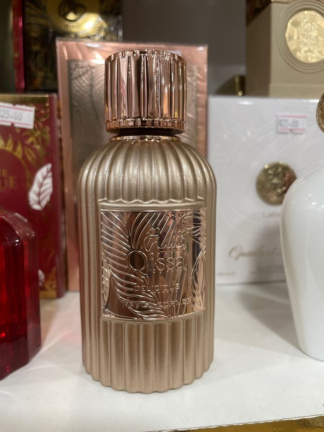 Perfume Oissa Dorado y Rosa