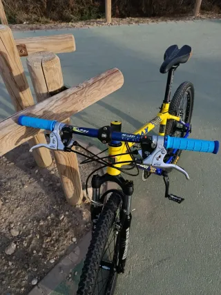MTB Massi Trax 26 Amarilla y Azul