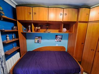 Dormitorio juvenil madera con cama nido