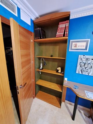 Dormitorio juvenil madera con cama nido