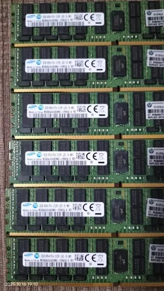 6x Samsung 32GB DDR4 RAM Servidor