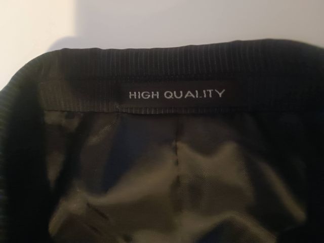 Completo Uomo Vintage Nero Gessato 2006