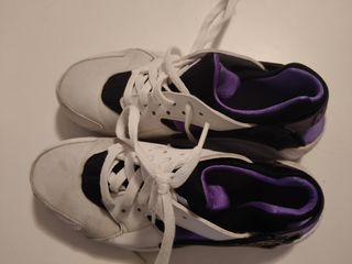 Zapatillas Nike Niña Morado y Blanco, 