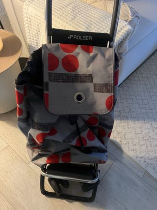 Carrito de compra con ruedas
como nuevo 