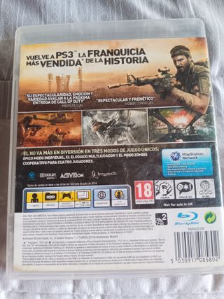 Call Of Duty Black Ops PS3 Español