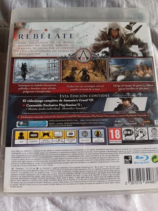 Assassin's Creed III PS3 Edición Exclusiva