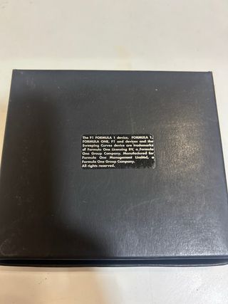 Cartera Formula 1 Negra