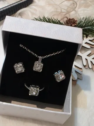 Conjunto de Joyas Acero Antialérgico