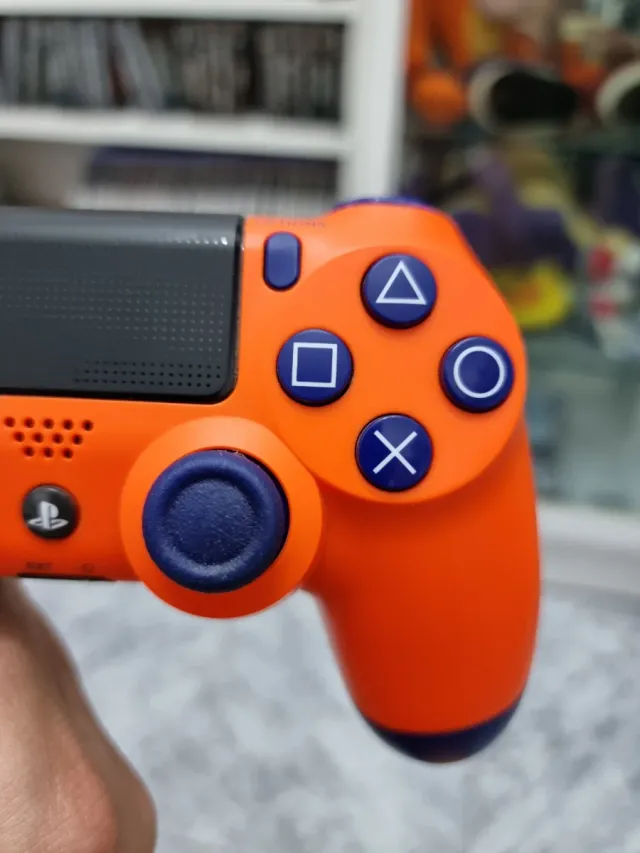 Mando Dualshock 4 PS4 Sunset Orange