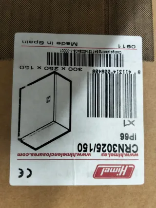 Caja Metálica Himel CRN3025/150 IP66
