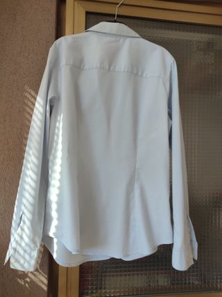 Camicia donna azzurro chiaro H&M