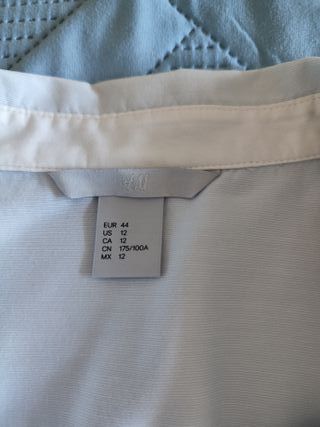 Camicia donna azzurro chiaro H&M