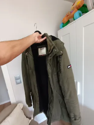 Cazadora Tommy Hilfiger Verde Talla L