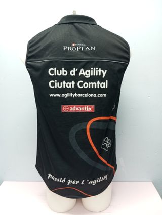 Chaleco Gasso Club Canino Agility Entrenamiento