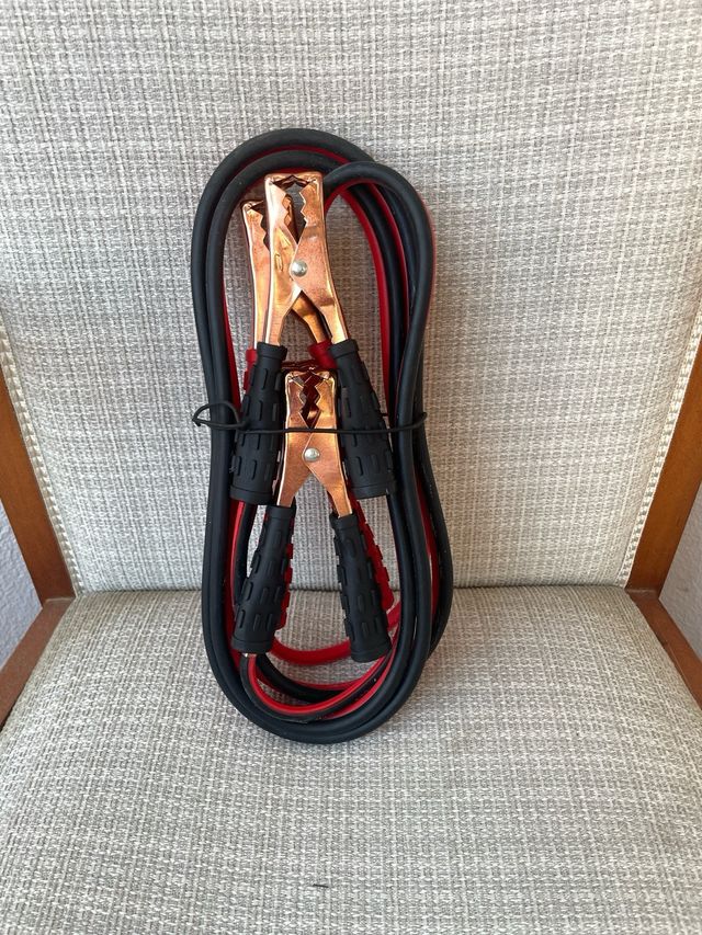 Pinzas y Cable Batería Coche