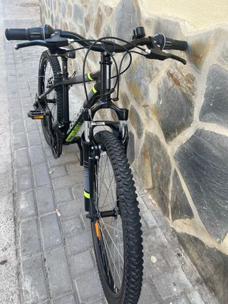 Bicicleta Rockrider ST 500Negra