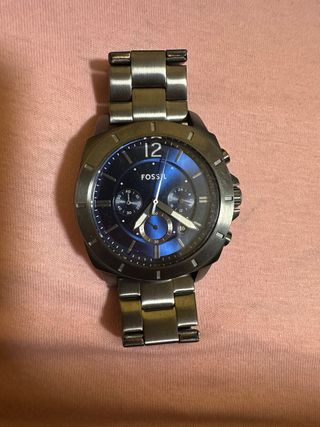 Reloj Fossil Azul y Plateado
