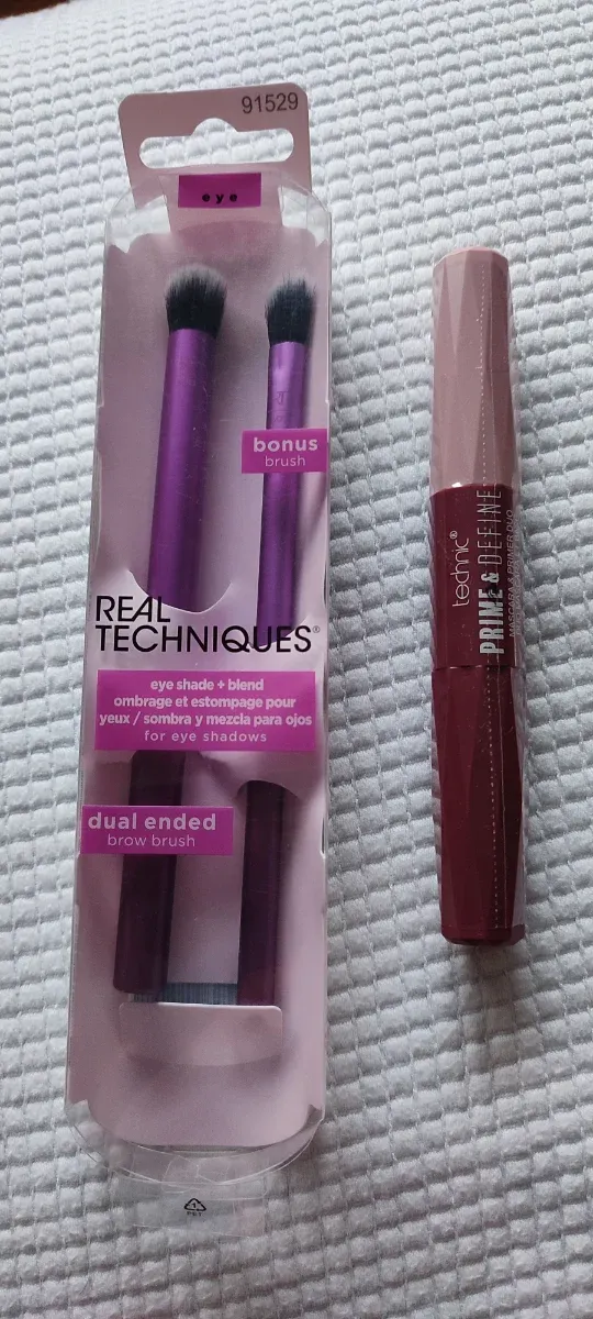 Duo brochas ojos RT + máscara doble Technic