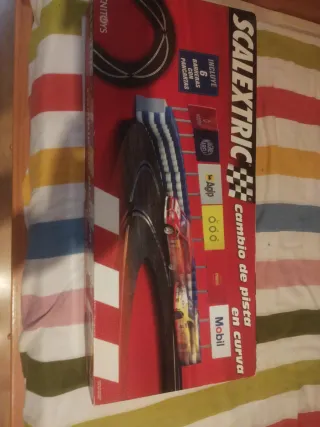 Scalextric Cambio de Pista Curva