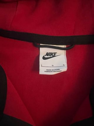 Sudadera Nike Tech Fleece Roja