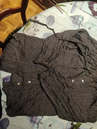 Blusa chaqueta estampada