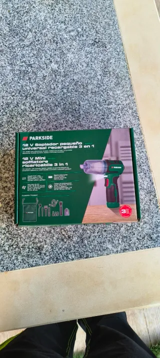 Soplador Parkside 12V precintado