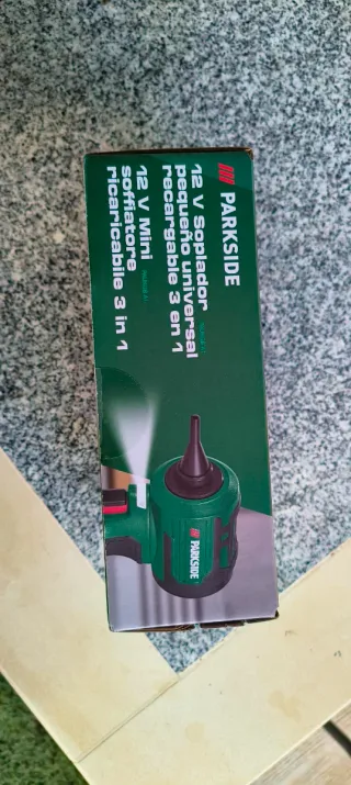 Soplador Parkside 12V precintado