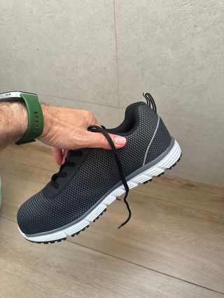 Zapatos de seguridad LARNMERN negros/grises