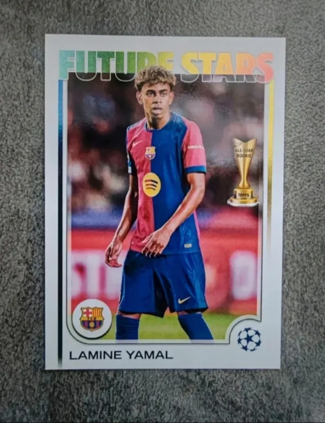 Lamine Yamal Future Stars Topps