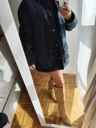 Chaqueta Barbour Zara Talla M