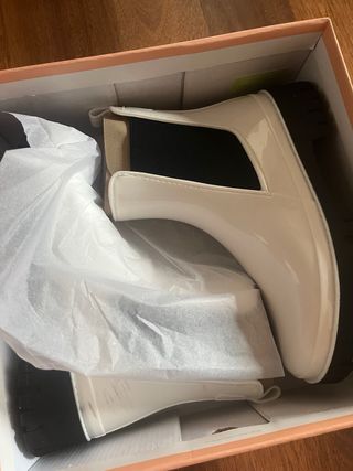 Botas de agua niña talla 37