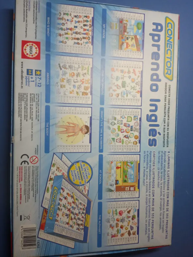 Juego Conector Aprendo Inglés Educa 7-12 años