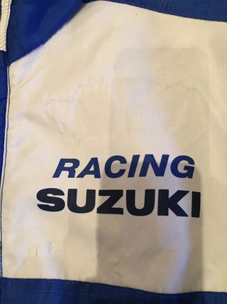 Chaqueta Clásica Suzuki Racing Moto