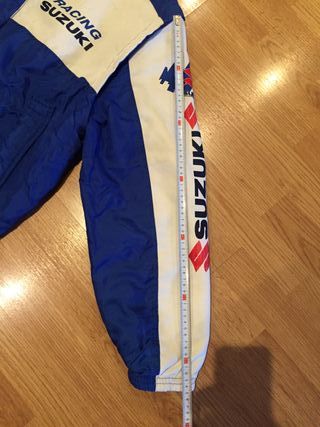 Chaqueta Clásica Suzuki Racing Moto